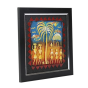  Walldecor Paper Mache Tribal 9.5 x 9.5 Inch