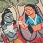 Painting Pattachitra Tribal Dance 14/22"