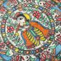 Painting Madhubani Half 22X15" Silk