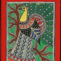 Madhubani Framed Paintings 18/15 Fine Work