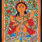 Saras Aajeevika 4 Madhubani Framed Paintings 18/15 fine work
