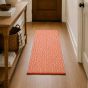 Cotton Runner 2*6 Ft || Color Orange & White || Saras Aajeevika