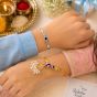Family Rakhi Set (Lumba+1 Brother + 1 Kid) || Set of 3 || Saras Aajeevika