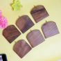 Handcrafted Wooden & Brass Kettle Shape Coaster – Decorative Tea Coaster for Table & Kitchen