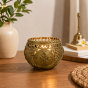 Dhokra Art Brass Jali Bowl || 3 inch || Saras Aajeevika