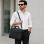 Pure Leather Laptop Bag || Black Colour || Saras Aajeevika
