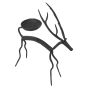 Wrought Iron Deer Candle || Saras Aajeevika