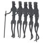 Wrought Iron Dancing Set Small || Saras Aajeevika