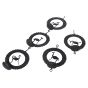 Wrought Iron Round Diya (Set of 5 ) || Saras Aajeevika