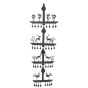 Wrought Iron Penal Jari (Set of 4 ) || Saras Aajeevika
