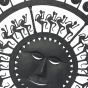 Wrought Iron Round Sun Plate || Saras Aajeevika