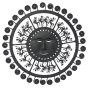 Wrought Iron Round Sun Plate || Saras Aajeevika