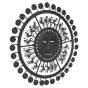 Wrought Iron Round Sun Plate || Saras Aajeevika