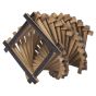 Bamboo Pen Stand 4" || Handicrafts Décor || Saras Aajeevika