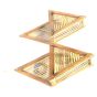 Bamboo Wall Hanging 12" (Set of 2 ) || Handicrafts Décor || Saras Aajeevika 