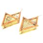 Bamboo Wall Hanging 12" (Set of 2 ) || Handicrafts Décor || Saras Aajeevika 