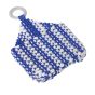 Macrame Remote Hanger Blue & White || Saras Aajeevika