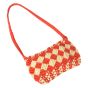 Macrame Side Bag Cream & Red || Saras Aajeevika