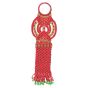 Macrame Mobile Hanger Red || Saras Aajeevika