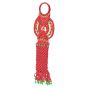 Macrame Mobile Hanger Red || Saras Aajeevika