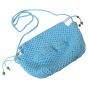 Macrame Sling Bag Sky Blue || Saras Aajeevika