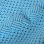 Macrame Sling Bag Sky Blue || Saras Aajeevika