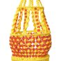Macrame Light Jhumar Yellow & Red  || Saras Aajeevika