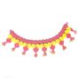Macrame Toran Pink & Orange || Saras Aajeevika