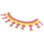 Macrame Toran Pink & Orange || Saras Aajeevika