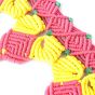 Macrame Toran Pink & Orange || Saras Aajeevika