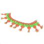 Macrame Toran Orange & Green || Saras Aajeevika