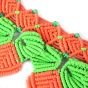 Macrame Toran Orange & Green || Saras Aajeevika