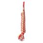 Macrame Comb Hanger Red & Cream || Saras Aajeevika