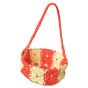 Macrame Pooja Basket Orange & Cream || Saras Aajeevika