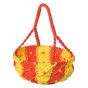 Macrame Basket Orange & Yellow Big || Saras Aajeevika