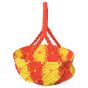 Macrame Basket Orange & Yellow Big || Saras Aajeevika