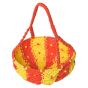 Macrame Basket Orange & Yellow Big || Saras Aajeevika