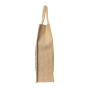 Water Bottle Bag With Flap Jute