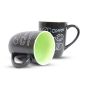 Khurja Pottery Coffee Mug Set Of 2 |Handmade mugs | Kitchenware |Home Essentials | Black