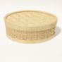 Bamboo Oval Box Large || Decorative Items || Brown || Saras Aajeevika