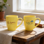 Khurja Souvenir Mug (Set of 2) Yellow || Saras Aajeevika