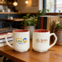 Khurja Souvenir Mug (Set of 2)|Handmade mugs | Kitchenware |Home Essentials | White