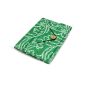 Handmade Paper Diary || Button Lock || Green || 6x8 || Saras Aajeevika