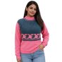 Wool Sweater Pink & Grey Color || M Size || Unisex || Saras Aajeevika