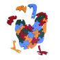 Wooden Puzzle Cock Bird || Multicolour || Saras Aajeevika