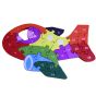 Wooden Puzzle Aeroplane || Multicolour || Saras Aajeevika