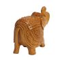 Wooden Elephant 6" || Natural Color || Saras Aajeevika