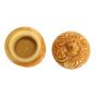 Wooden Sindur Dibbi 2.5" || Natural Color || Saras Aajeevika