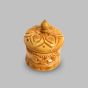 Wooden Sindur Dibbi 2.5" || Natural Color || Saras Aajeevika