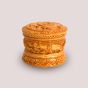 Wooden Powder Box 4" || Natural Color || Saras Aajeevika